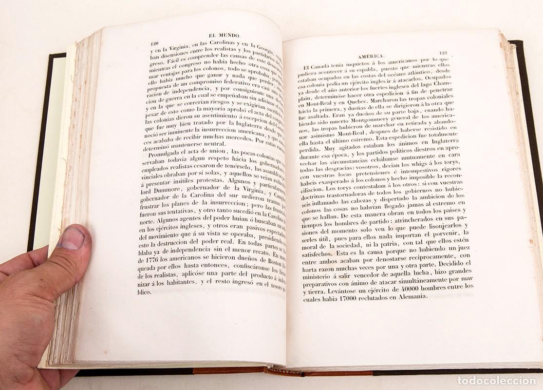 Libros antiguos: HISTORIA DE AM&Eacute;RICA - BELLOC - 1844-45 - Foto 4