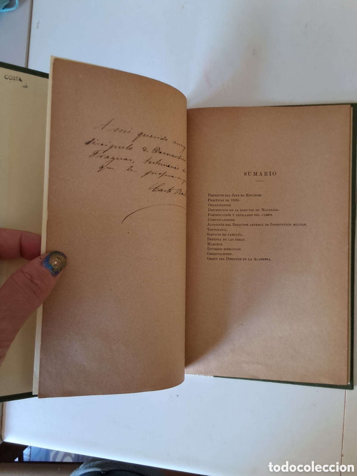 Libros antiguos: ESCUELA PRACTICA DE LA ACADEMIA GENERAL MILITAR. - Foto 3