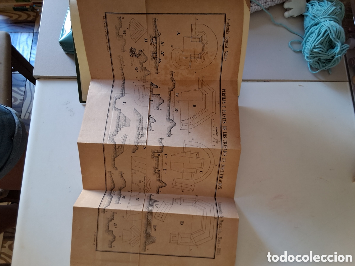 Libros antiguos: ESCUELA PRACTICA DE LA ACADEMIA GENERAL MILITAR. - Foto 5