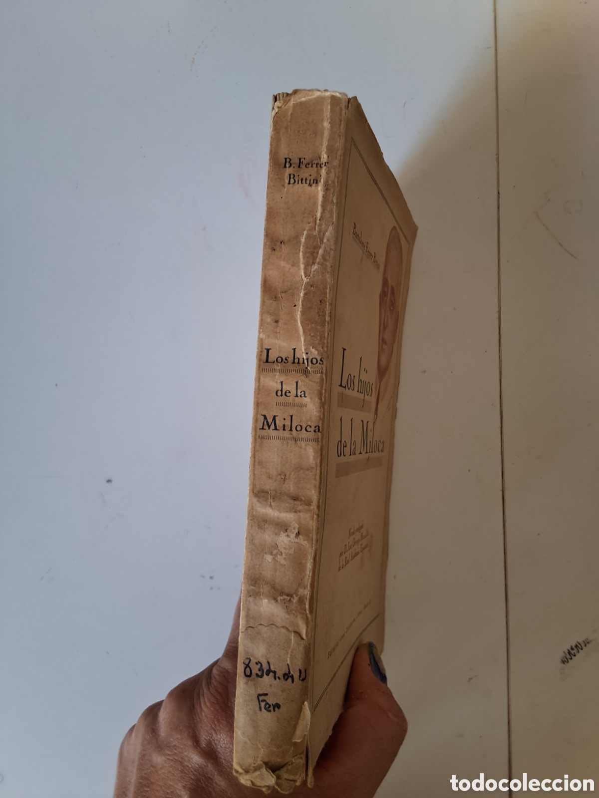 Libros antiguos: LOS HIJOS DE LA MILOCA. Bartolom&eacute; Ferrer Bittini. - Foto 2