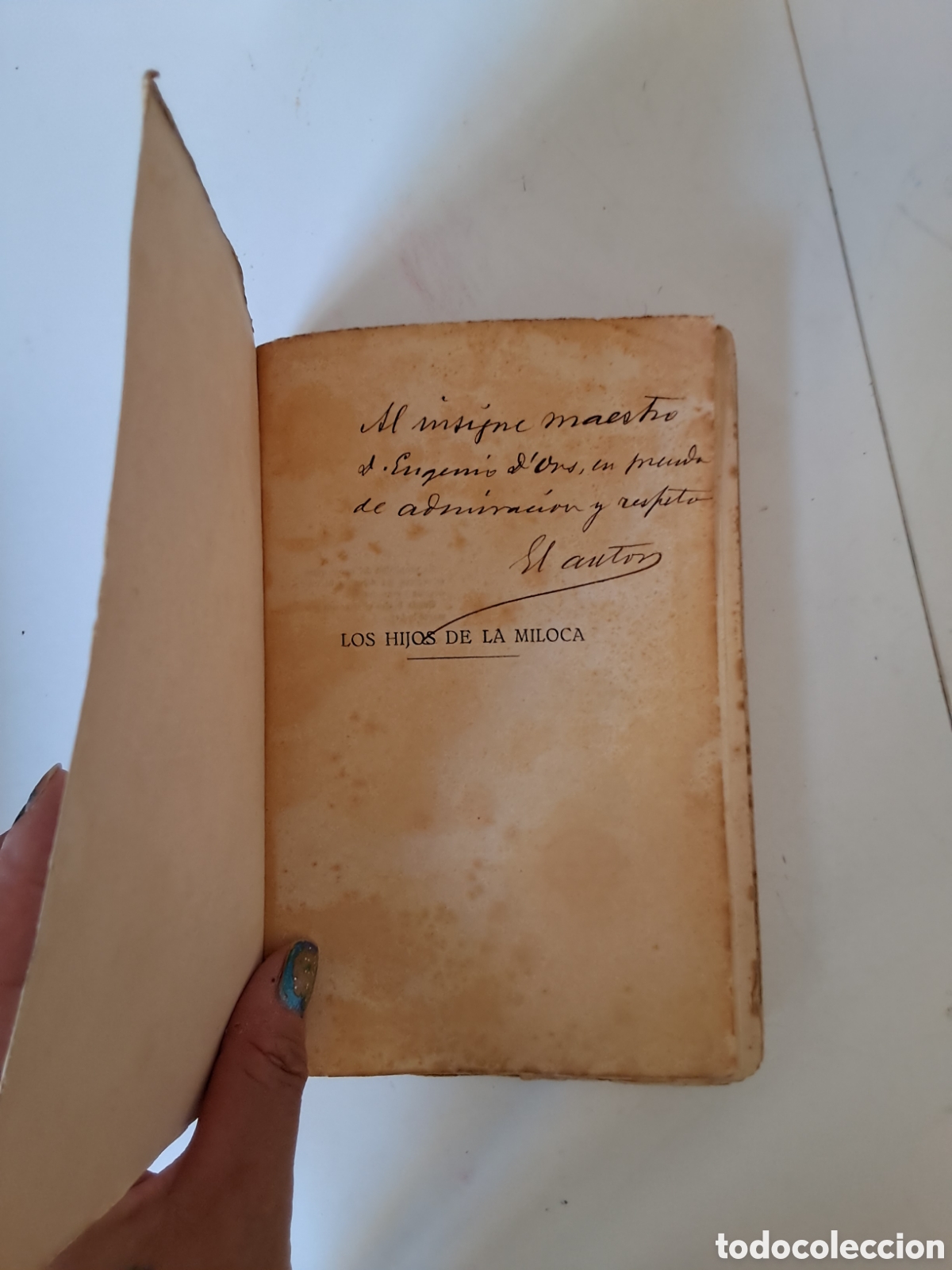 Libros antiguos: LOS HIJOS DE LA MILOCA. Bartolom&eacute; Ferrer Bittini. - Foto 3