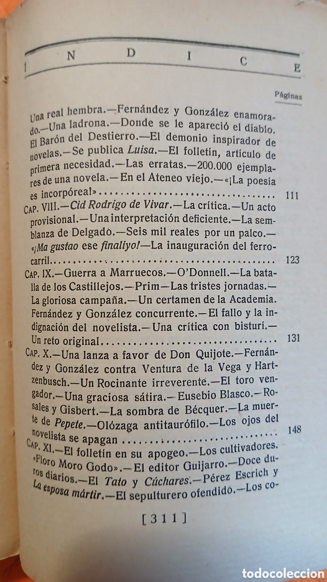 Libros antiguos: Una vida pintoresca, Manuel Fdez y Gonzalez - Foto 5
