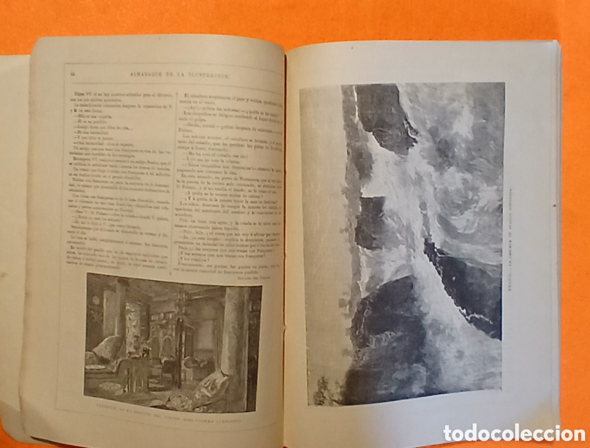 Libros antiguos: Almanaque la ilustraci&oacute;n 1883 - Foto 4