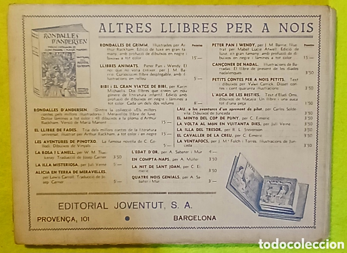 Libros antiguos: Emili i els detectius 1a edici&oacute; 1935 - Foto 9