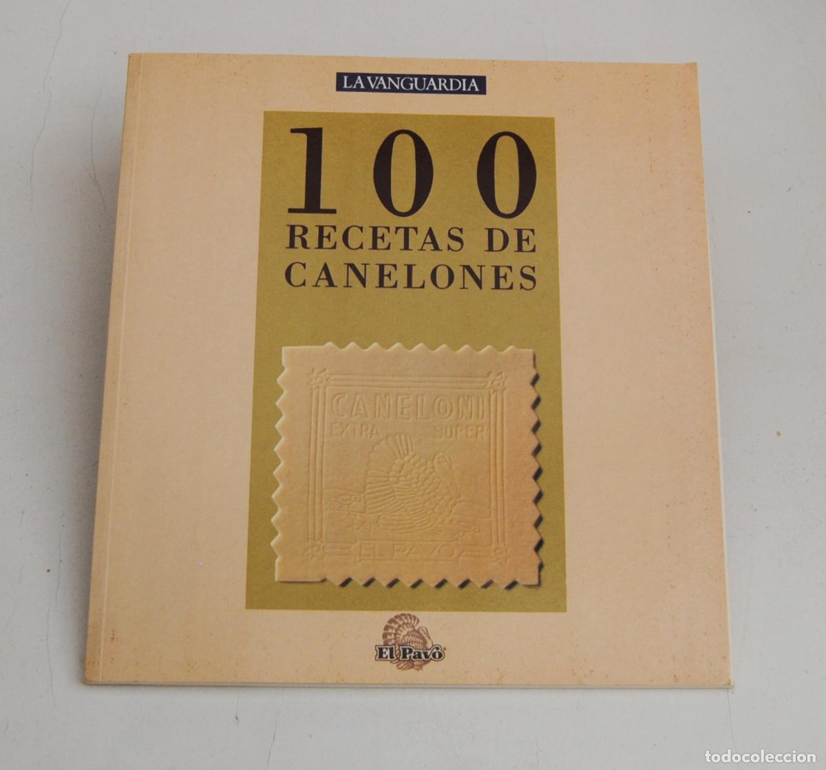 Libros antiguos: 100 recetas de canelones - Foto 1