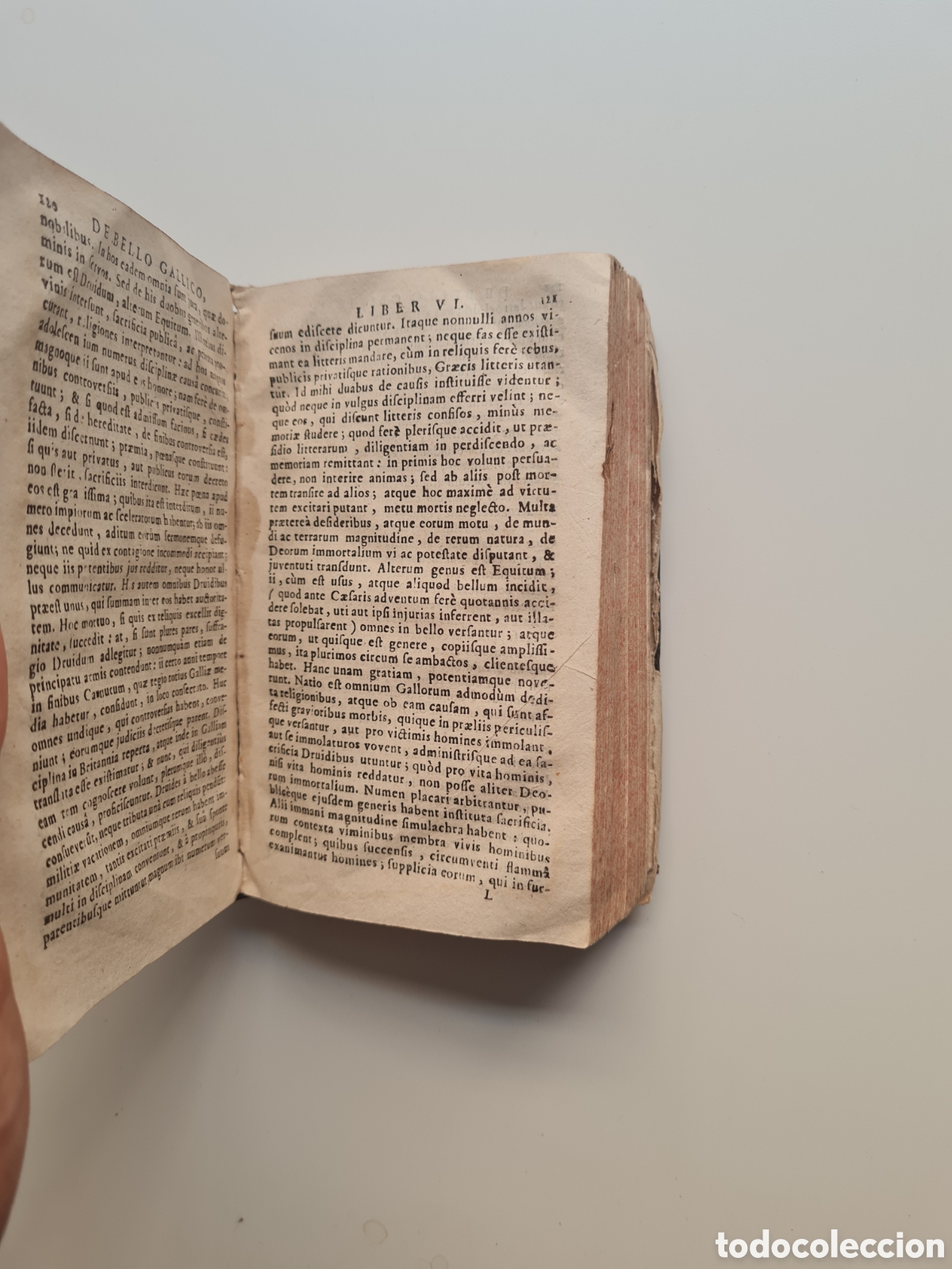 Libros antiguos: Caius Julius Caesaris Quae extant (Jos. Scaglieri.) - Foto 7