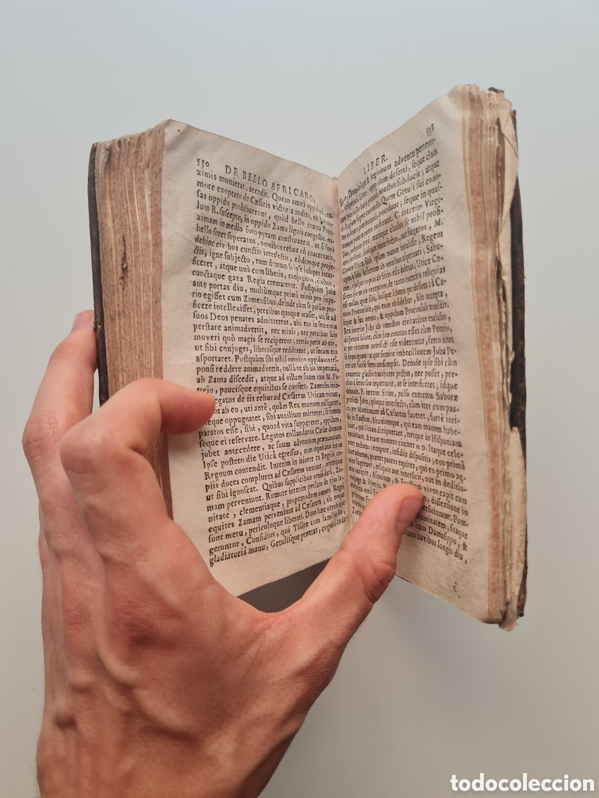 Libros antiguos: Caius Julius Caesaris Quae extant (Jos. Scaglieri.) - Foto 8