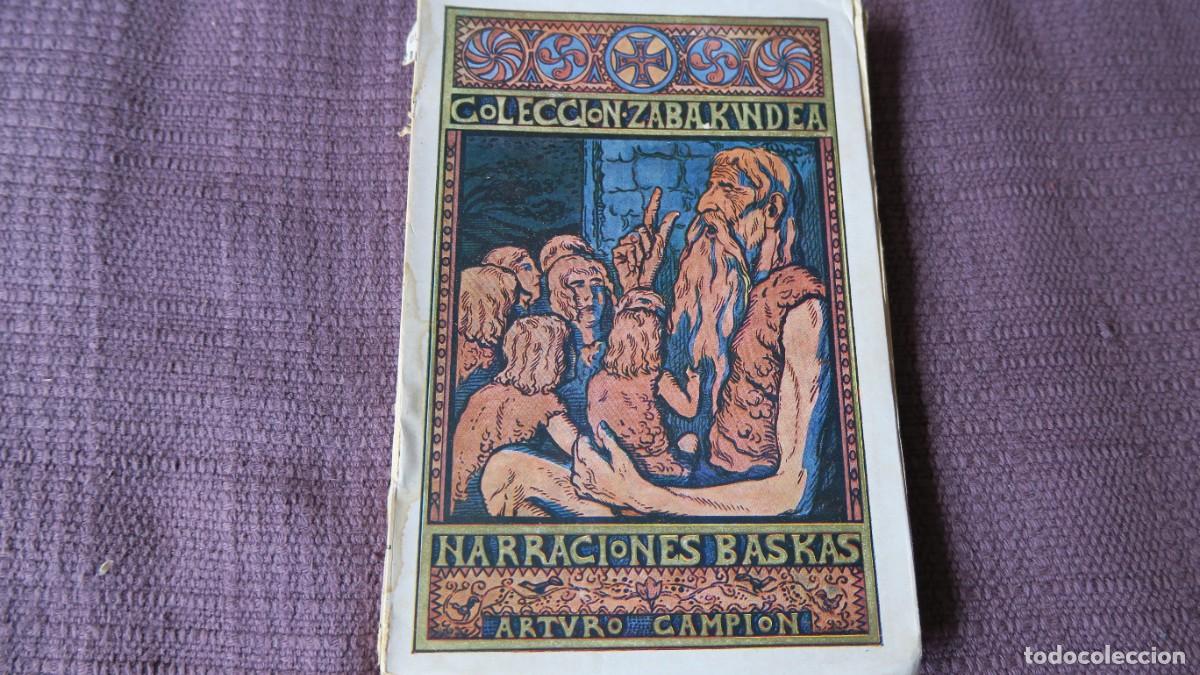 Libri antichi: NARRACIONES BASKAS IV - ARTURO CAMPION
