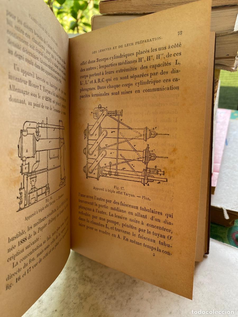 Libros antiguos: FABRICATION DE LA CELLULOSE SCHUBERT 1893 - Foto 4