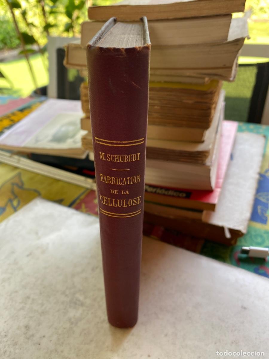 Libros antiguos: FABRICATION DE LA CELLULOSE SCHUBERT 1893 - Foto 6