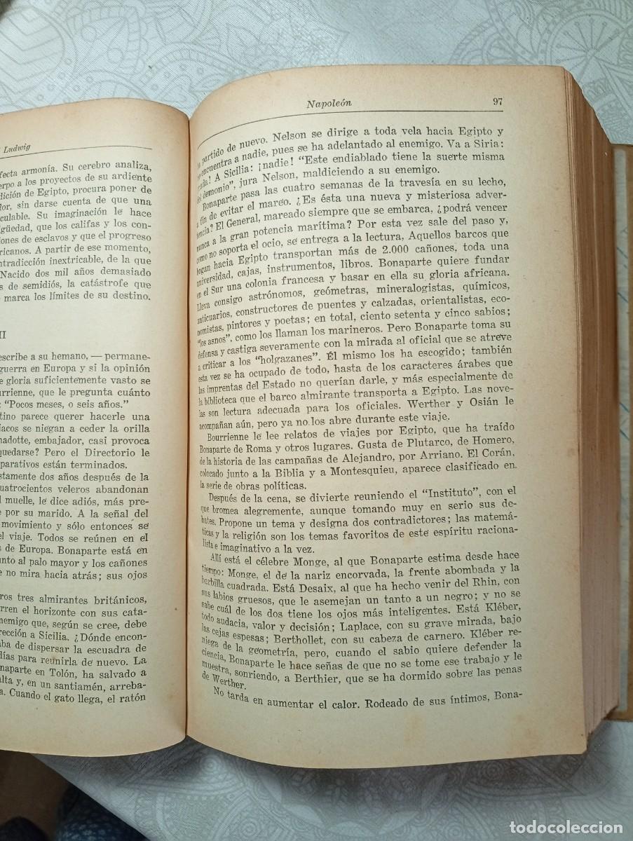 Libros antiguos: NAPOLE&Oacute;N - EMIL LUDWIG, 1929 - Foto 2