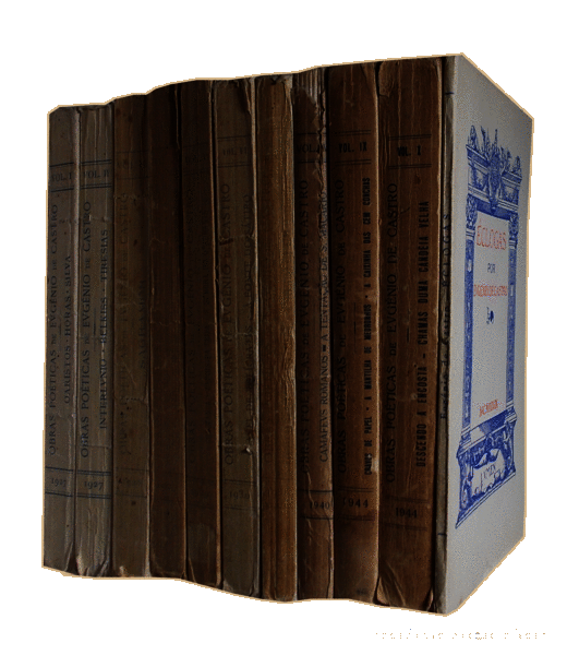 Libros antiguos: CASTRO. (Eug&eacute;nio de) - OBRAS PO&Eacute;TICAS DE EUG&Eacute;NIO DE CASTRO. [EX-L&Iacute;BRIS] - Foto 4
