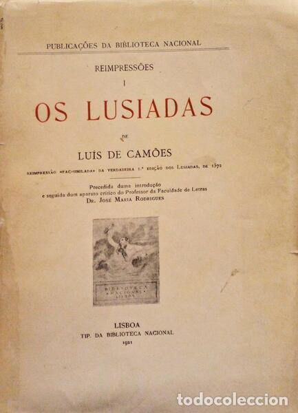 Libros antiguos: CAM&Otilde;ES. (Lu&iacute;s de) - OS LUSIADAS. - Foto 1