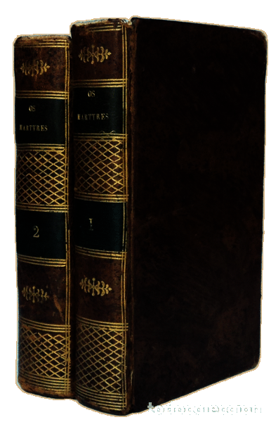 Libros antiguos: CHATEAUBRIAND. (F. A. De) - OS MARTYRES, - Foto 3
