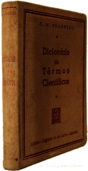 Libros antiguos: BEADNELL. (C.M.) - DICION&Aacute;RIO DE T&Ecirc;RMOS CIENT&Iacute;FICOS - Foto 2