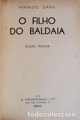 Libros antiguos: GAMA. (Arnaldo) - O FILHO DO BALDAIA. - Foto 2
