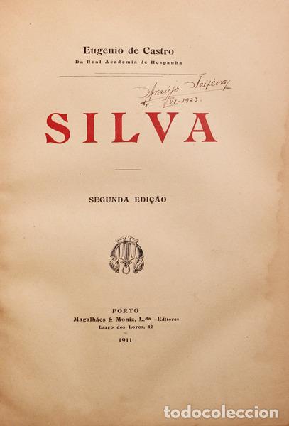 Libros antiguos: CASTRO. (Eugenio de) - SILVA. - Foto 1