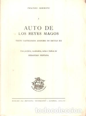 Libros antiguos: PESTANA. (Sebasti&atilde;o) - AUTO DE LOS REYES MAGOS. - Foto 1