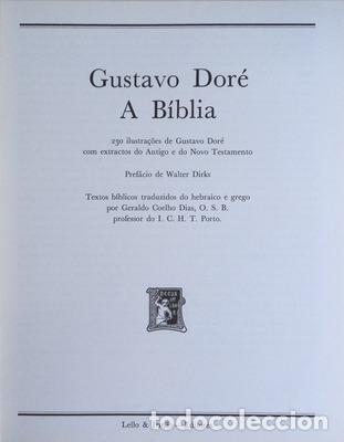 Libros antiguos: BIBLIA (A). - Foto 1
