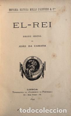 Libros antiguos: CAMARA. (Jo&atilde;o da) - EL-REI. - Foto 1