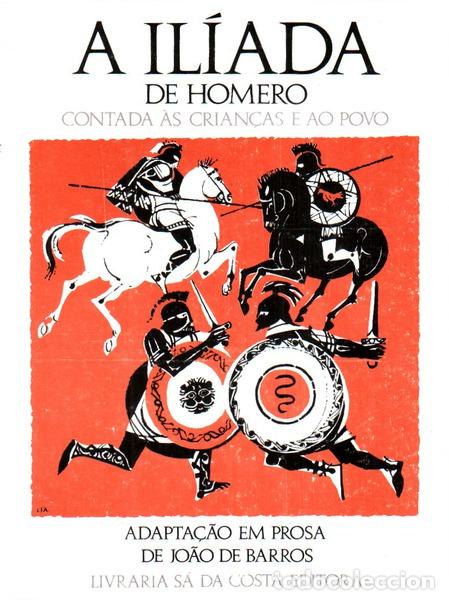 Libros antiguos: HOMERO. - A IL&Iacute;ADA. - Foto 1