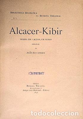 Libros antiguos: CAMARA. (Jo&atilde;o da) - ALCACER-KIBIR. - Foto 1