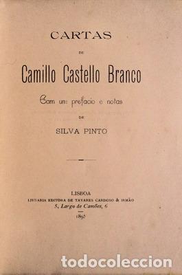Libros antiguos: CASTELLO BRANCO. (Camilo) - CARTAS DE... - Foto 2