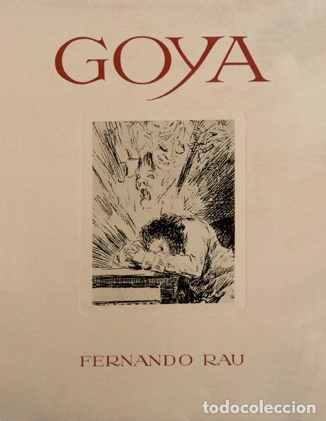 Libros antiguos: RAU. (Fernando) - GOYA. - Foto 1