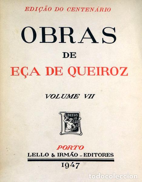 Libros antiguos: E&Ccedil;A DE QUEIROZ. (Jos&eacute; Maria d�) - A ILUSTRE CASA DE RAMIRES. - Foto 1