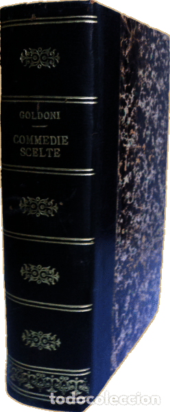 Libros antiguos: GOLDONI - COMMEDIE SCELTE. - Foto 2