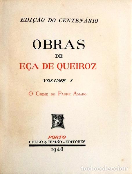 Libros antiguos: E&Ccedil;A DE QUEIROZ. (Jos&eacute; Maria d&rsquo;) - OBRAS DE&hellip; - Foto 1