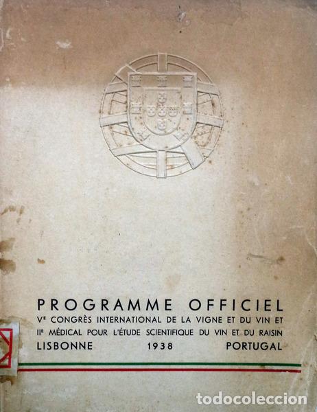 Libros antiguos: CONGR&Egrave;S (V&ordm;) INTERNATIONAL DE LA VIGNE ET DU VIN - Foto 1