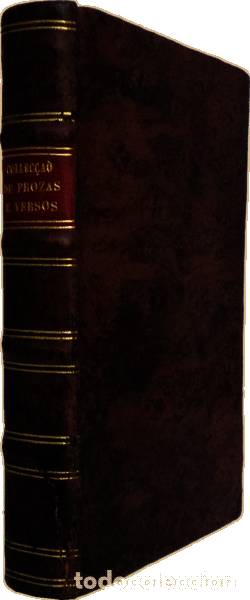 Libros antiguos: VASCONCELLOS. (Jo&atilde;o Jos&eacute; de) - COLLEC&Ccedil;A&Otilde; DE PROZAS, E VERSOS - Foto 2