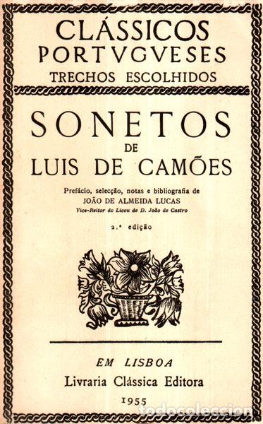 Libros antiguos: CAM&Otilde;ES. (Lu&iacute;s de) - SONETOS DE... - Foto 1