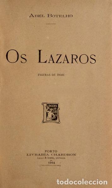 Libros antiguos: BOTELHO. (Abel) - OS LAZAROS. - Foto 1