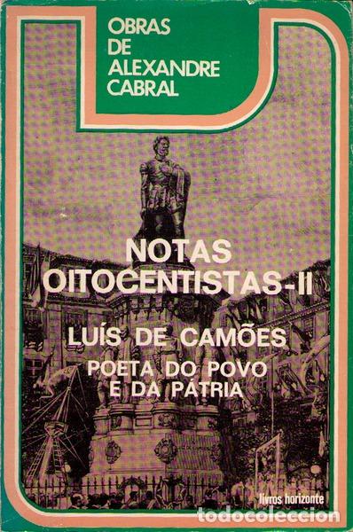 Libros antiguos: CABRAL. (Alexandre) - NOTAS OITOCENTISTAS II. - Foto 1
