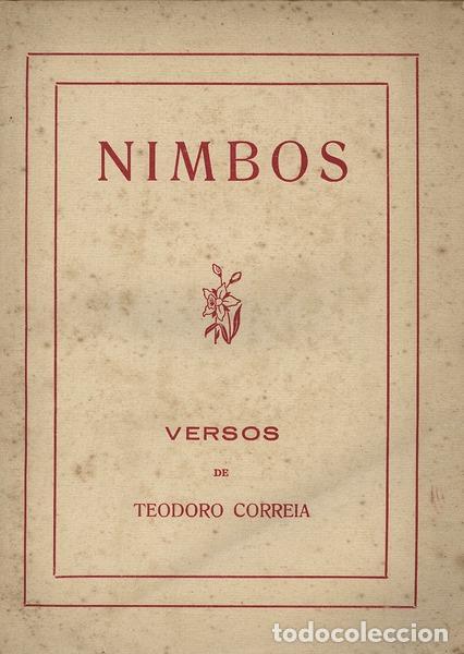 Libros antiguos: CORREIA. (Teodoro) - NIMBOS (Versos). - Foto 1