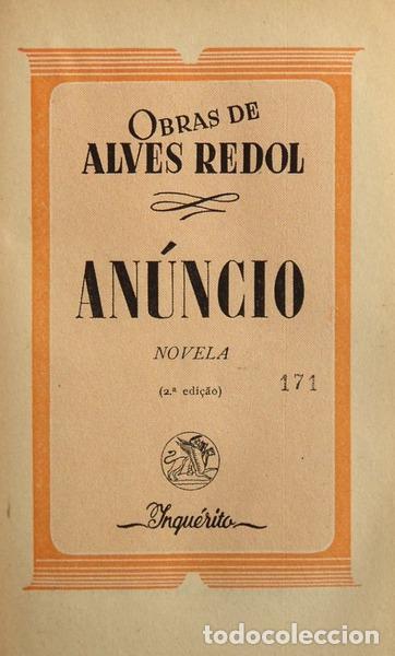Libros antiguos: ALVES REDOL. (Ant&oacute;nio) - AN&Uacute;NCIO. [2.&ordf; EDI&Ccedil;&Atilde;O] - Foto 1