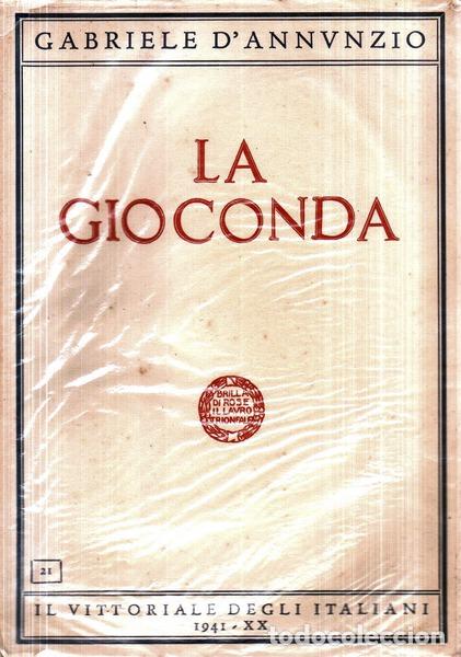 Libros antiguos: ANNUNZIO. (Gabriele) - LA GIOCONDA. - Foto 1