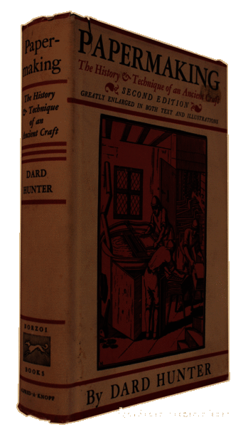 Libros antiguos: HUNTER. (Dard) - PAPERMAKING: - Foto 4