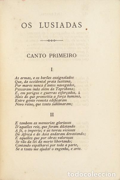 Libros antiguos: CAM&Otilde;ES. (Lu&iacute;s Vaz de) - OS LUSIADAS. - Foto 2