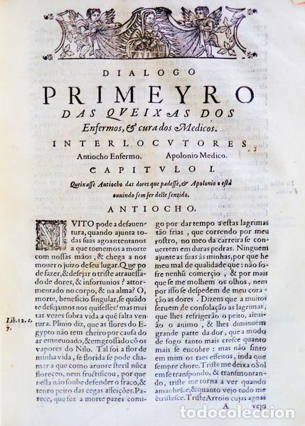 Libros antiguos: ARRAIS. (Frei Amador) - DIALOGOS - Foto 2