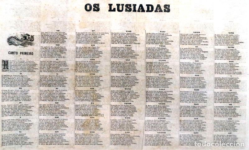 Libros antiguos: CAM&Otilde;ES. (Lu&iacute;s Vaz de) - OS LUS&Iacute;ADAS. - Foto 1