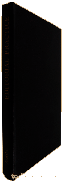 Libros antiguos: BROOKES. (B.C.) - EDITORIAL PRACTICE IN LIBRARIES. - Foto 4