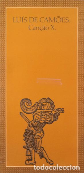 Libros antiguos: CAM&Otilde;ES. (Lu&iacute;s de) - CAN&Ccedil;&Atilde;O X. - Foto 1