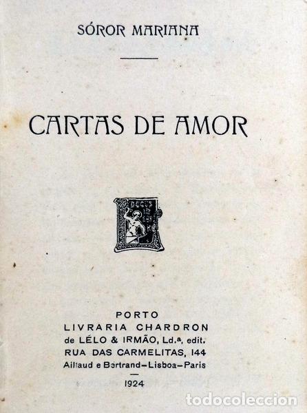 Libros antiguos: ALCOFORADO. (S&oacute;ror Mariana) - CARTAS DE AMOR. - Foto 2