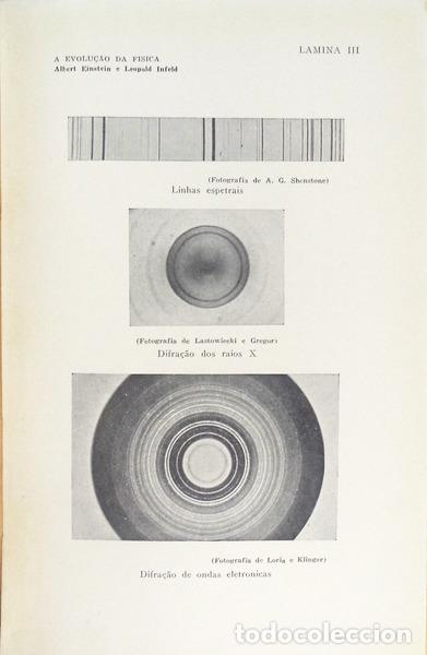 Libros antiguos: EINSTEIN. (Albert) e Leopold Infeld. - A EVOLU&Ccedil;&Atilde;O DA F&Iacute;SICA. - Foto 4