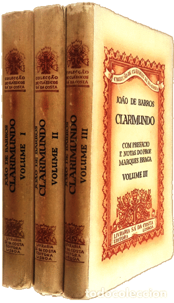 Libros antiguos: BARROS. (Jo&atilde;o de) - CLARIMUNDO. - Foto 2