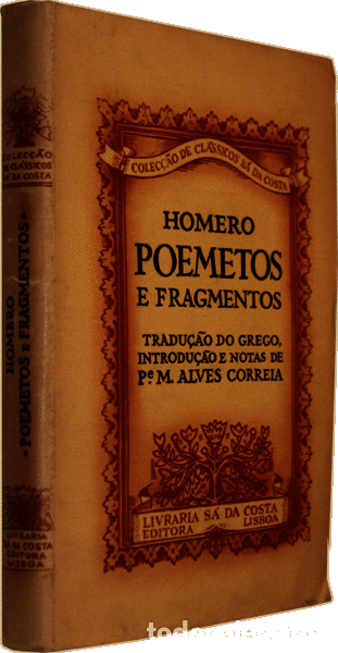 Libros antiguos: HOMERO. - POEMETOS E FRAGMENTOS. - Foto 2