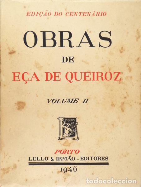 Libros antiguos: E&Ccedil;A DE QUEIROZ. (Jos&eacute; Maria de) - O PRIMO BAZILIO. - Foto 1